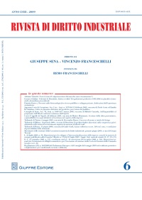 Rivista Diritto Industriale